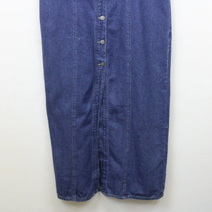 Womens 90s Dress Blue | Medium
