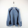 ADIDAS 00s Sweatshirt Blue | Large