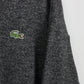 LACOSTE Knit Sweatshirt Grey | Medium