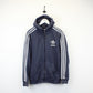 ADIDAS Hoodie Navy Blue | Small