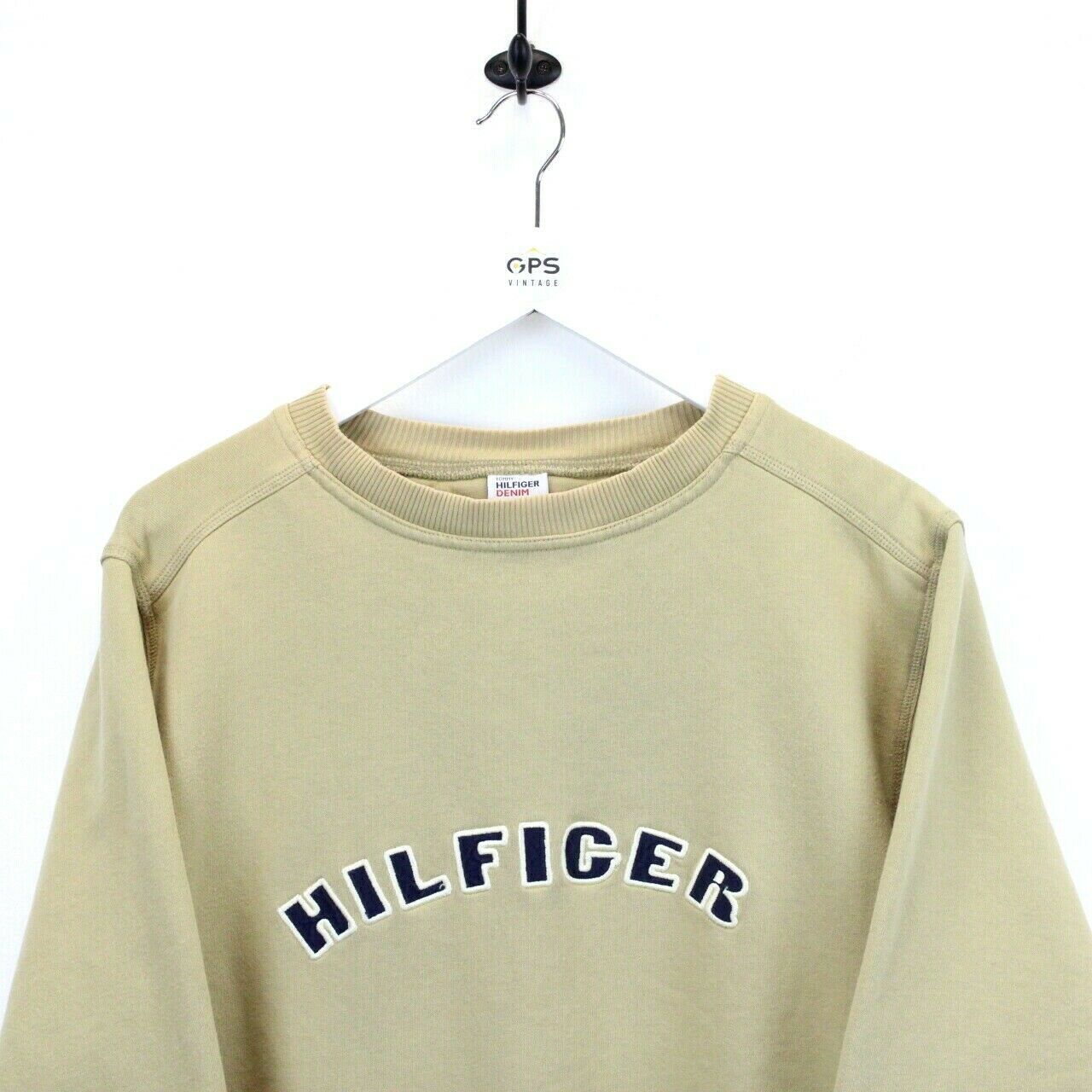 TOMMY HILFIGER Sweatshirt Beige | Medium