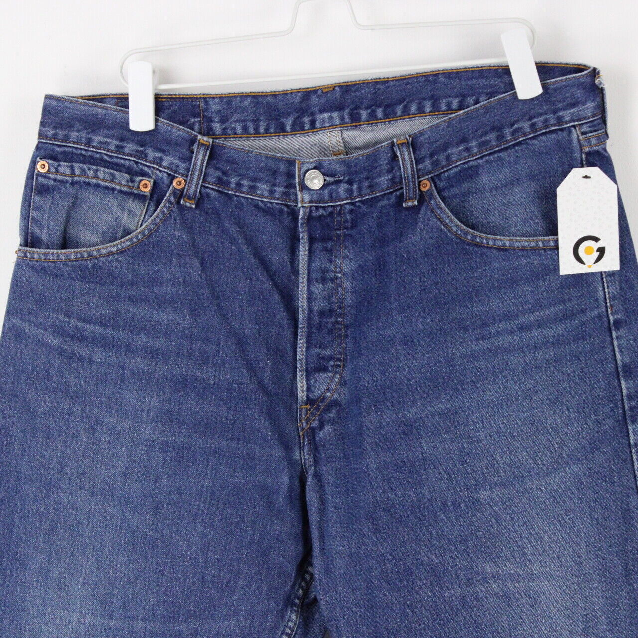 Mens LEVIS 522 Jeans Mid Blue | W38 L34