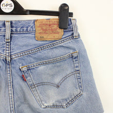 Load image into Gallery viewer, Womens LEVIS 501 Shorts Light Blue | W30
