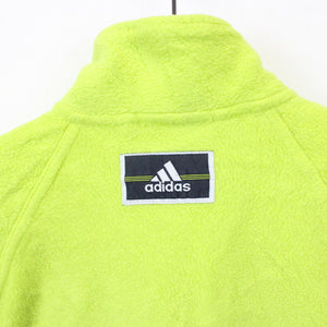 Womens ADIDAS 90s Fleece Jacket Navy Blue | Small