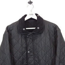Load image into Gallery viewer, BARBOUR Duracotton Polarquilt Jacket Black | Medium
