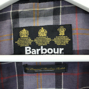 Womens BARBOUR Utility Waxed Jacket Black | Small