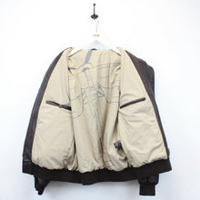 Load image into Gallery viewer, HI BUXTER Leather Aviator Jacket Brown | Large
