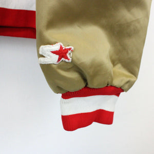 Vintage 90s STARTER San Francisco 49ers Jacket Gold | XL