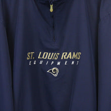 Load image into Gallery viewer, NFL REEBOK St. Louis RAMS 1/4 Zip Jacket | XL
