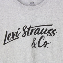 Load image into Gallery viewer, Mens LEVIS STRAUSS T-Shirt Grey | Medium
