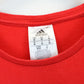 ADIDAS T-Shirt Red | Medium