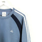 ADIDAS 00s Sweatshirt Blue | Large