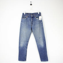 Load image into Gallery viewer, Mens LEVIS 501 Jeans Mid Blue | W33 L34
