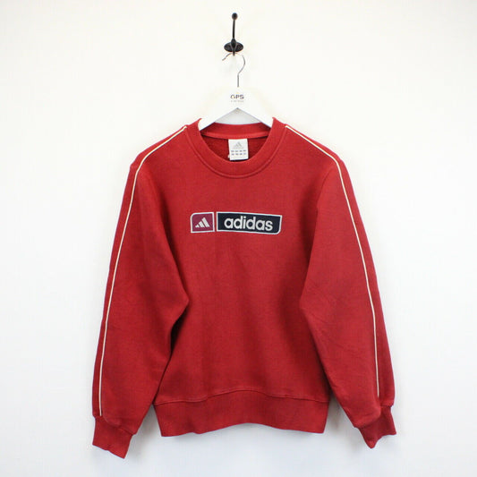 ADIDAS 00s Sweatshirt Red | XS