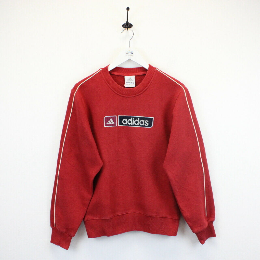 ADIDAS 00s Sweatshirt Red | XS