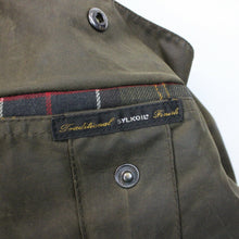 Load image into Gallery viewer, Womens BARBOUR Amelia Waxed Jacket Green | UK 20
