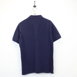 BURBERRY Polo Shirt Navy Blue | Large