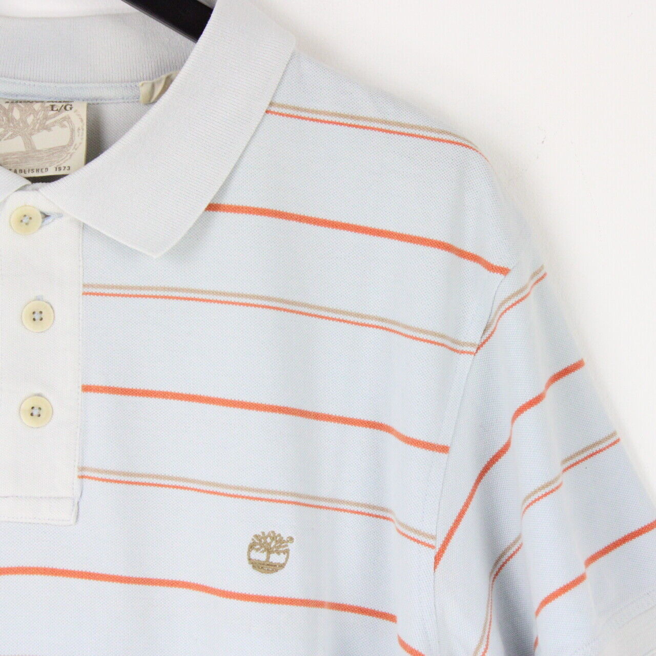 Timberland white discount polo shirt