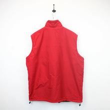 Load image into Gallery viewer, FILA 90s Fleece Gilet Red Black | XXL
