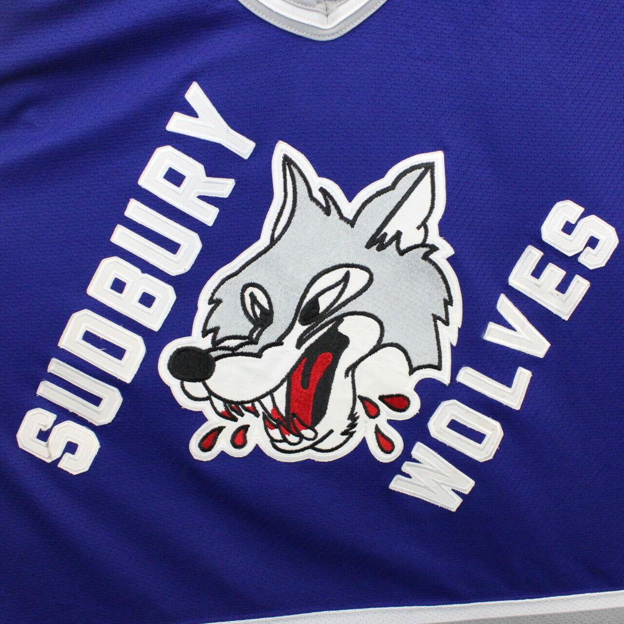 NHL CCM Sudbury WOLVES Jersey Blue | XXL