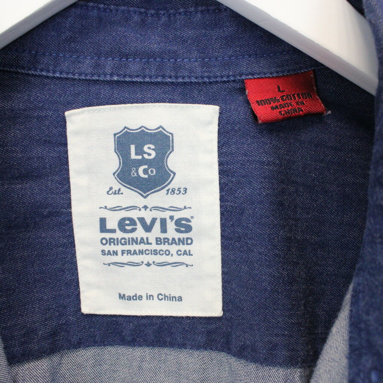 LEVIS Shirt Dark Blue | Medium