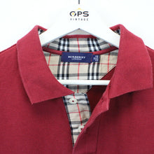 Load image into Gallery viewer, BURBERRY Polo Shirt Red | Medium

