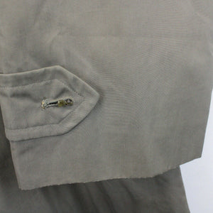 BURBERRYS 90s Trench Coat Green | Medium