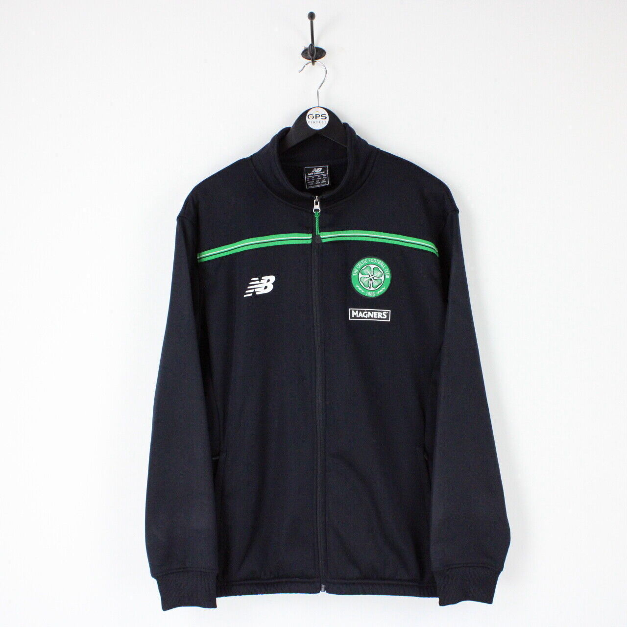 New Balance Celtic Jacket NEW BALANCE CELTIC FC Track Top Black XL