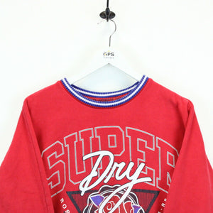 Womens SUPERDRY Sweatshirt Red | Small