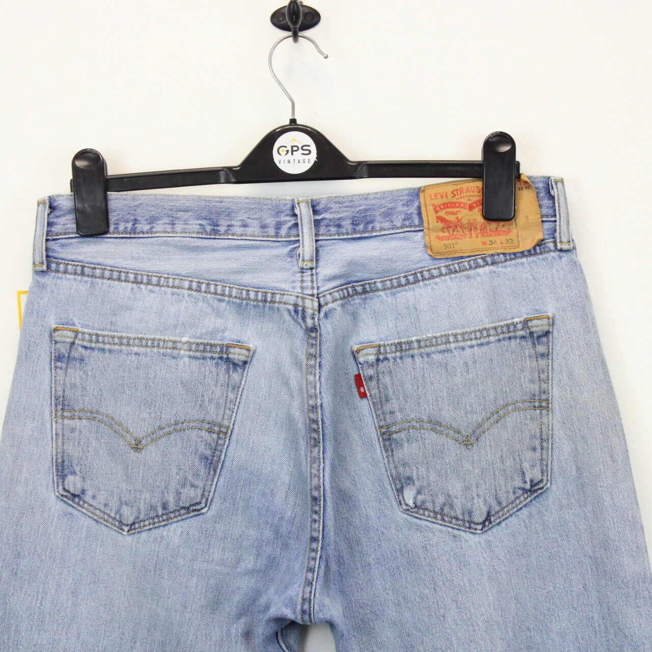 LEVIS 501 Jeans Light Blue | W34 L32