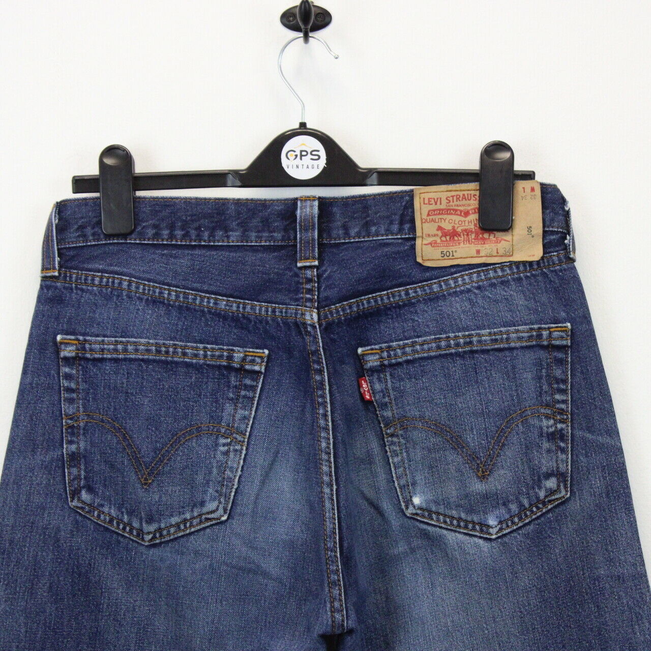 LEVIS 501 Jeans Mid Blue | W32 L34