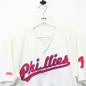 MLB Philadelphia PHILLIES Jersey White | Medium