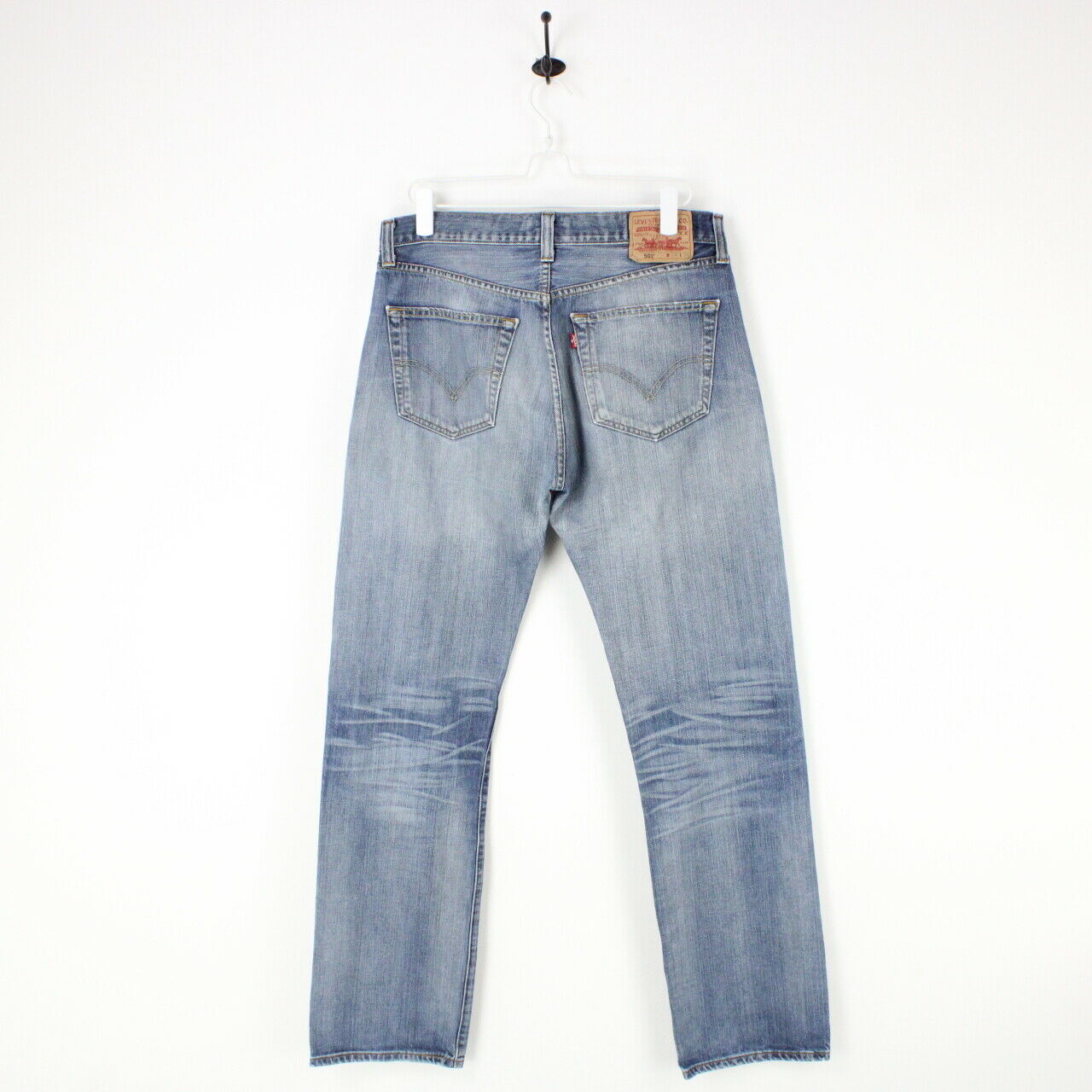 Mens LEVIS 501 Jeans Mid Blue | W34 L34