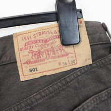 Load image into Gallery viewer, LEVIS 501 Jeans Brown |  W36 L30
