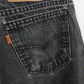 LEVIS 550 Jeans Black Charcoal | W34 L32