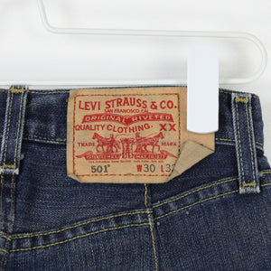 Womens LEVIS 501 Jeans Dark Blue | W27 L32