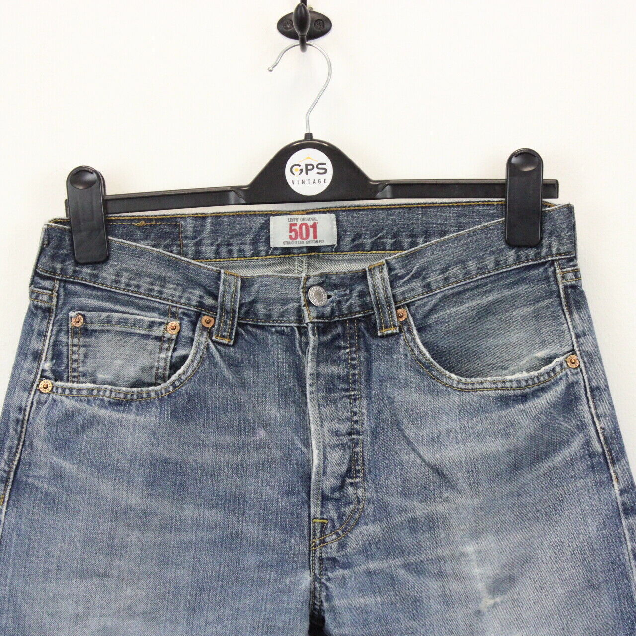 Womens LEVIS 501 Jeans Mid Blue | W31 L30