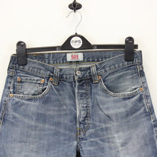 Load image into Gallery viewer, Womens LEVIS 501 Jeans Mid Blue | W31 L30
