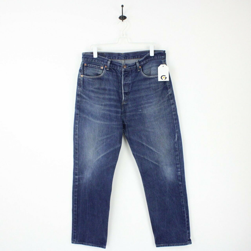 Mens LEVIS 582 Jeans Dark Blue | W36 L32 – GPS Vintage