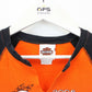 Womens HARLEY DAVIDSON 00s T-Shirt Orange | Medium