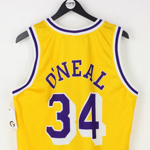 Load image into Gallery viewer, Mens NBA CHAMPION 00s LA LAKERS Jersey Gold | Large
