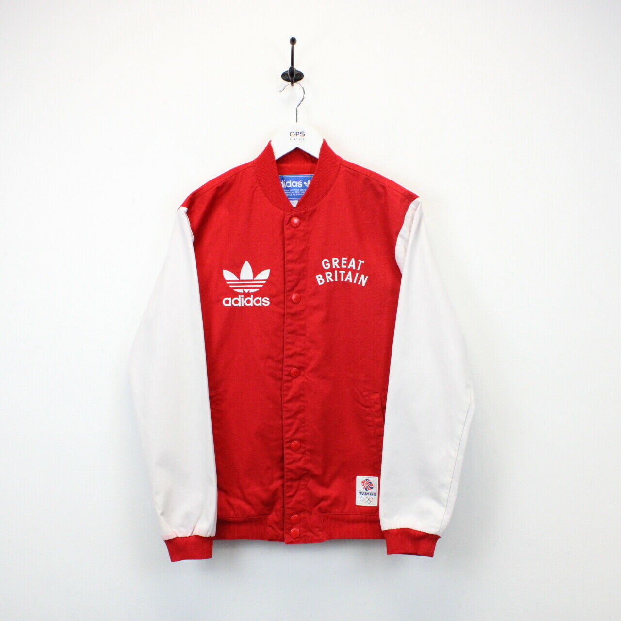 ADIDAS Team GB Jacket Red | Small – GPS Vintage