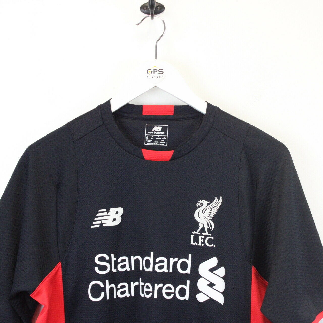NEW BALANCE LIVERPOOL FC Shirt Black | Medium