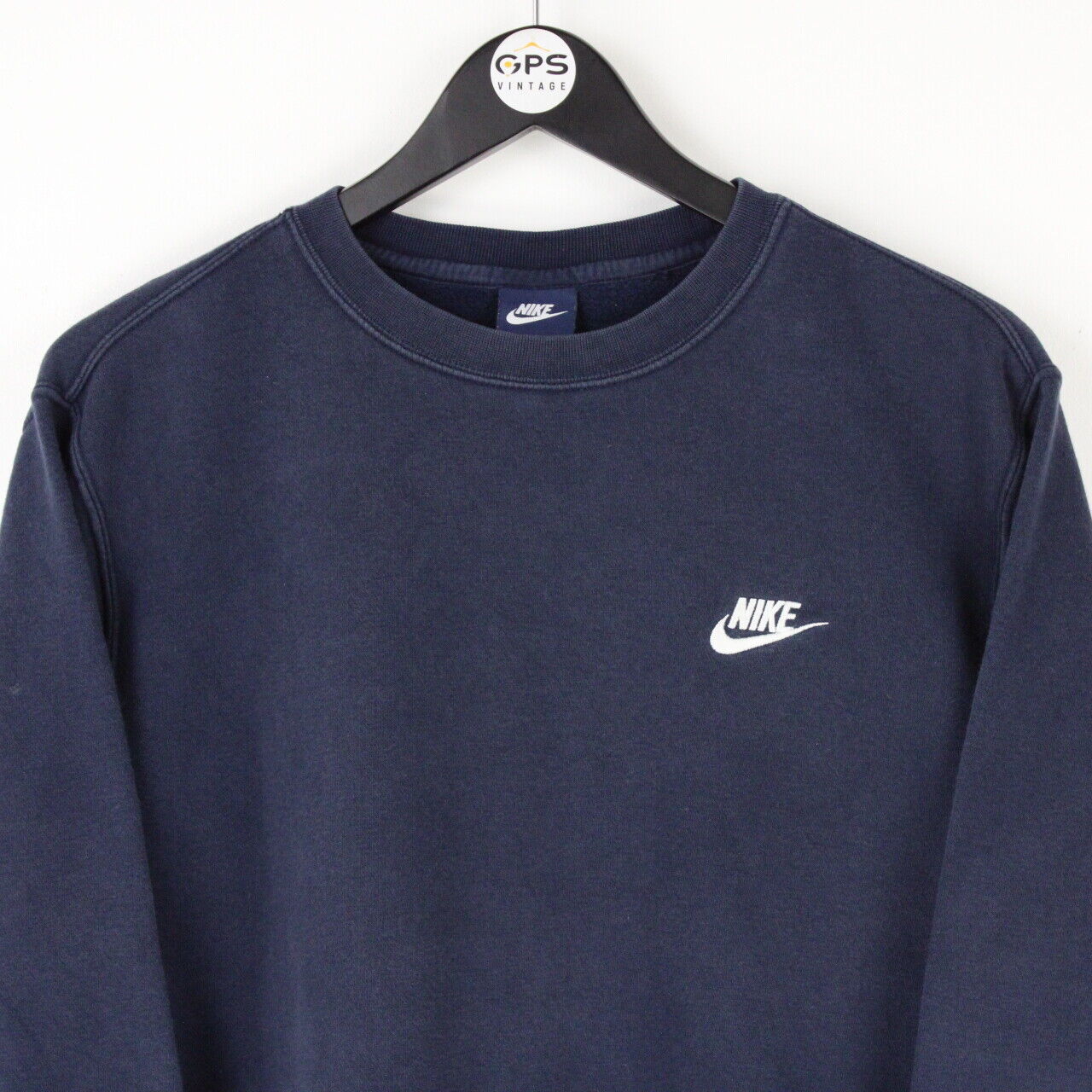 NIKE Sweatshirt Navy Blue | Medium