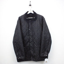 Load image into Gallery viewer, BARBOUR Duracotton Polarquilt Jacket Black | Medium
