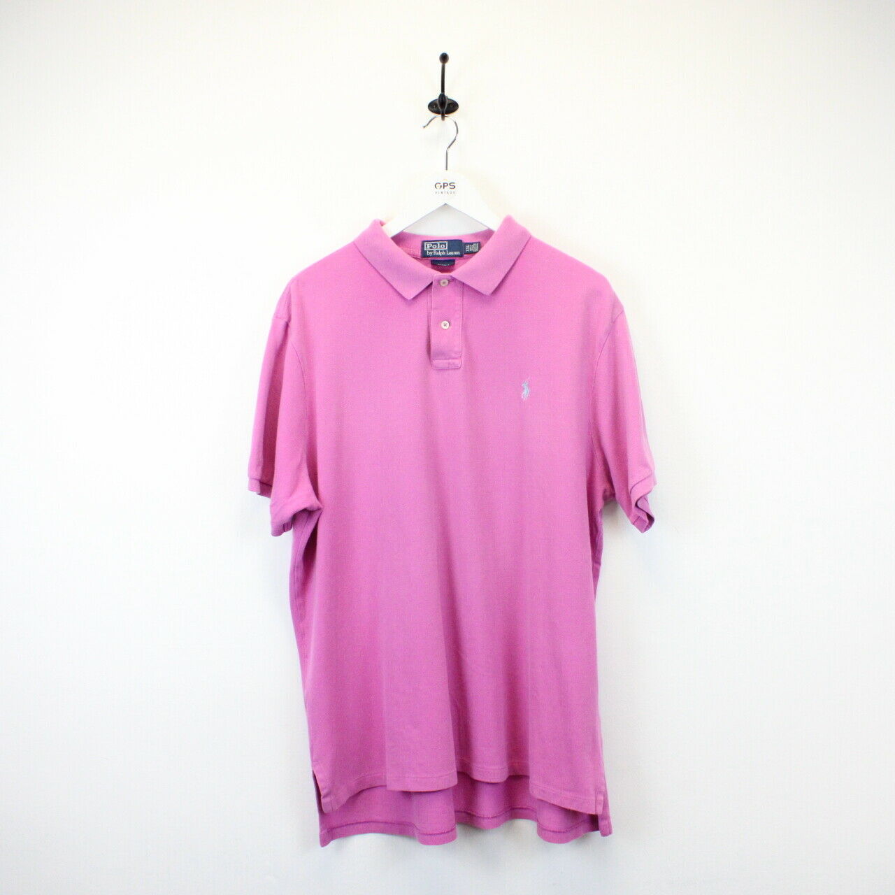 RALPH LAUREN Polo Shirt Pink | XXL