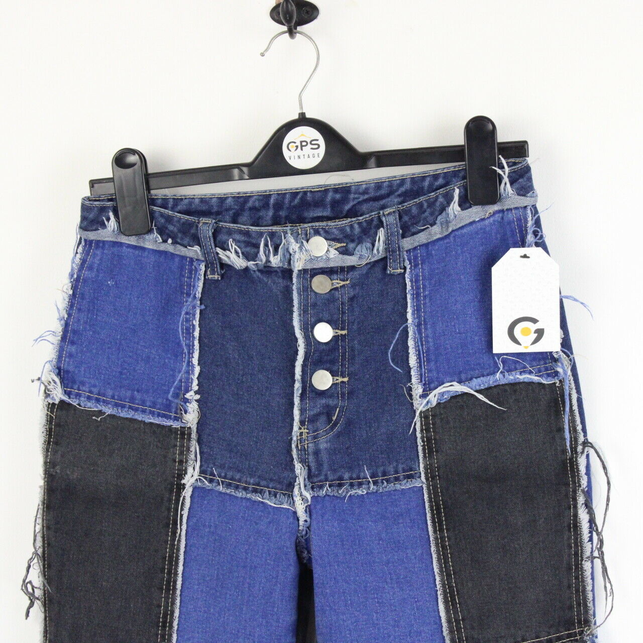 Womens Patchwork Jeans Multicolour | W29 L30