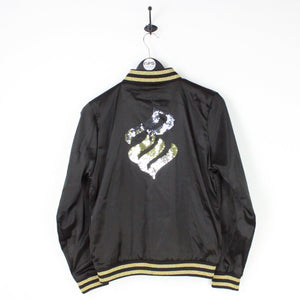 Womens ROCAWEAR Varsity Jacket Black | Medium