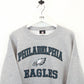 NFL 00s Philadelphia EAGLES Sweatshirt Grey | XL