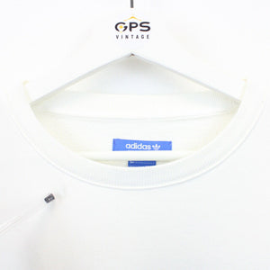 ADIDAS ORIGINALS Sweatshirt White | Large